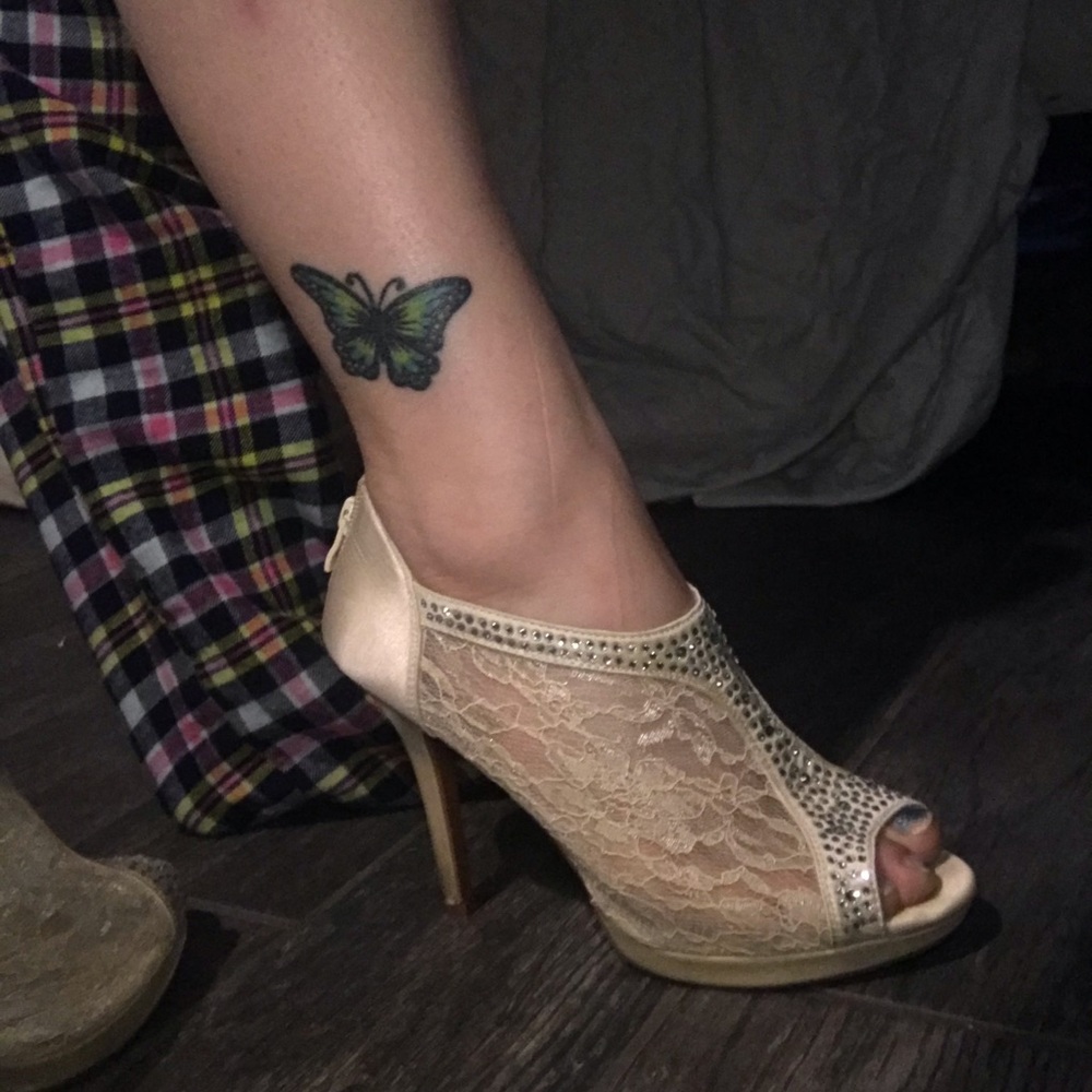 White heels